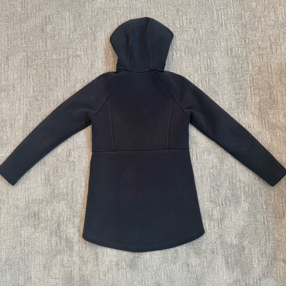 Lululemon Athletica Black Hooded Sweater - Picture 2 of 4